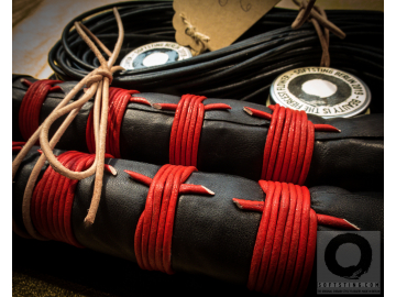 BDSM Florentine Floggers, only leather and bamboo. Unique BDSM fetish gift! 100% shibari style, perfectly balanced flogger whips,  no glue.